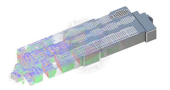 Healthcare facility scan to BIM project overview