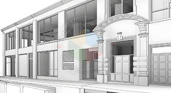 Final architectural and structural BIM model output