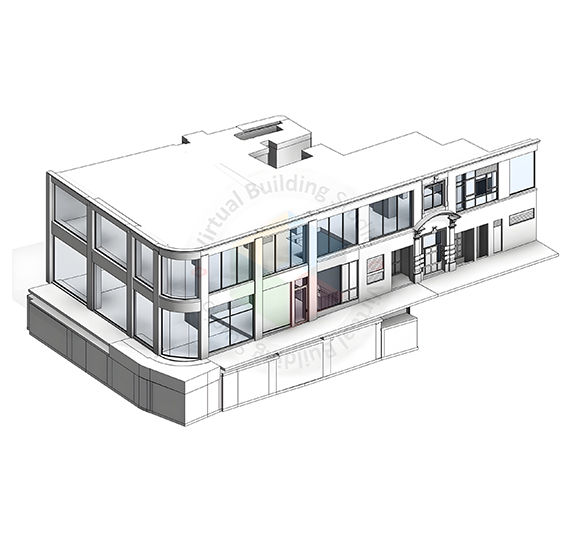 90,000 Sq.Ft. of Point Cloud to BIM Conversion