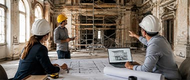 Renovation and retrofit architectural project