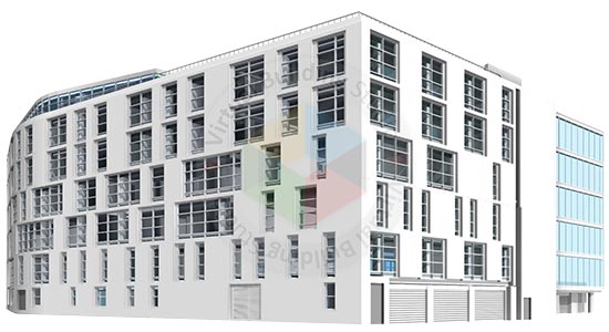 Final architectural BIM model output