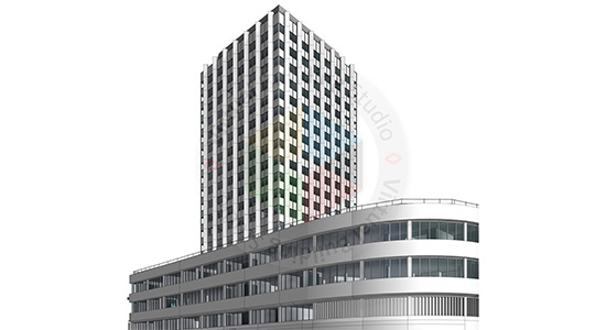 Final architectural and structural BIM model output