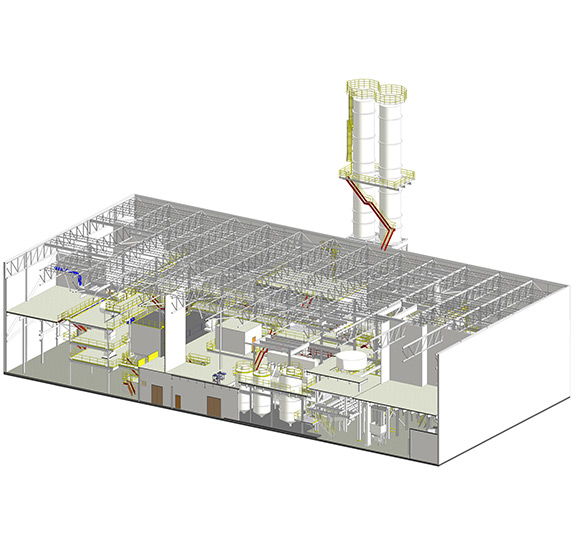 90,000 Sq.Ft. Industrial Facility in Texas – As-Built Model in Just 22 Days